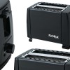 Prajitor de paine Floria ZLN1826 Negru, 700W, 7 nivele de control al temperaturii, buton de oprire