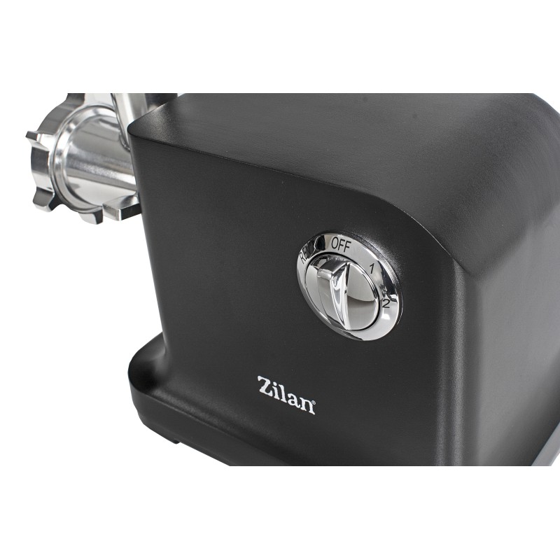 Masina de tocat carne Zilan ZLN1789 Negru, 1800W, doua viteze plus reverse