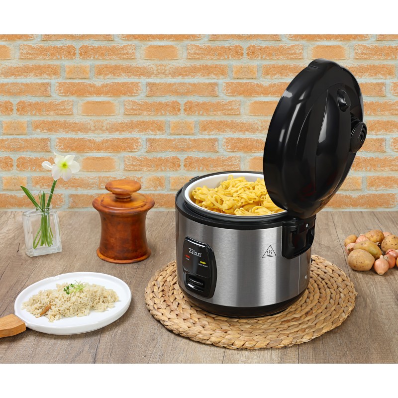 Aparat de gatit Zilan ZLN2793 2 in 1 pentru gatit orez si alimente la abur, capacitate 1.5L, 500W