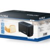 Prajitor de paine Floria ZLN2120 Negru, 700W, 7 nivele de control al temperaturii, buton de oprire