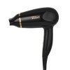 Uscator de par Floria ZLN2953 Negru cu maner pliabil pentru voiaj , 1200 W, 2 viteze si temperatura, Concentrator