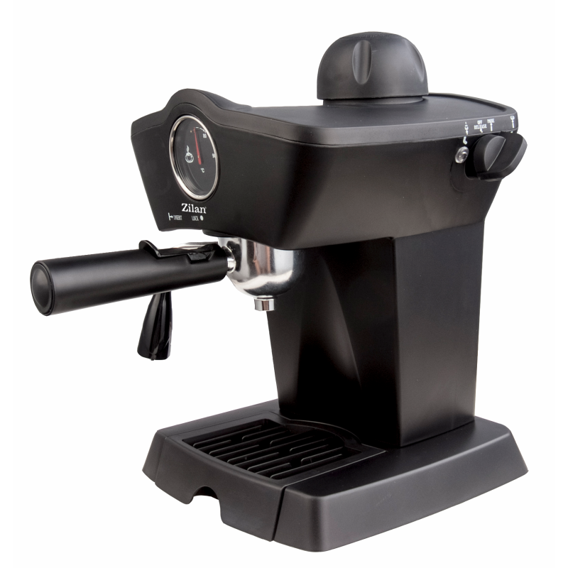 Espressor manual Zilan ZLN2854 Negru, 800W, 240ml, indicator de temperatura