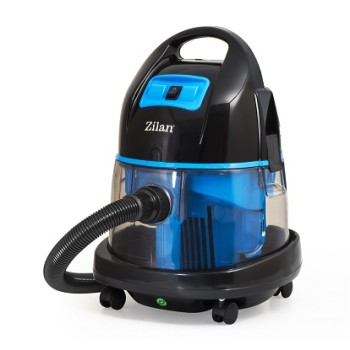 Aspirator ZILAN ZLN-8945 Albastru cu filtrare prin apa si uscata,2000W,
