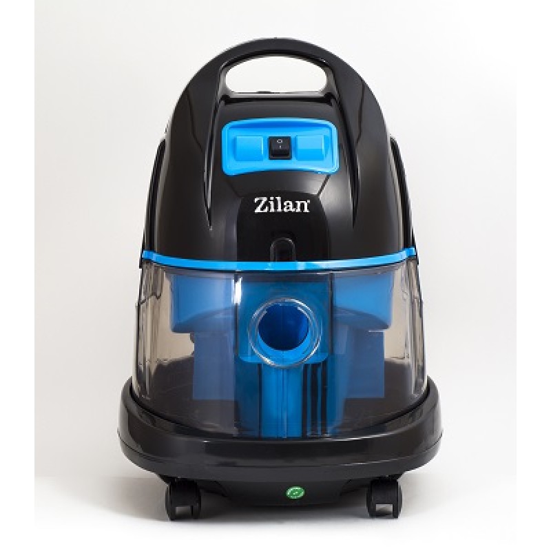 Aspirator ZILAN ZLN-8945 Albastru cu filtrare prin apa si uscata,2000W,