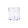 Tocator legume-fructe  chopper  FLORIA ZLN3042, putere 200W, capacitate vas 500 ml, cutit inox, alb