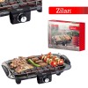 Gratar electric Zilan ZLN4285 Negru, putere 1800W, termostat ajustabil