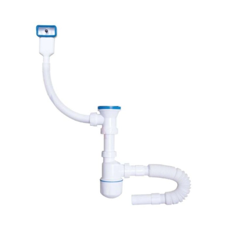 Racord cu preaplin pentru scurgere chiuveta