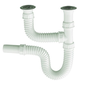 Racord dublu pentru scurgere chiuveta ZLN2913