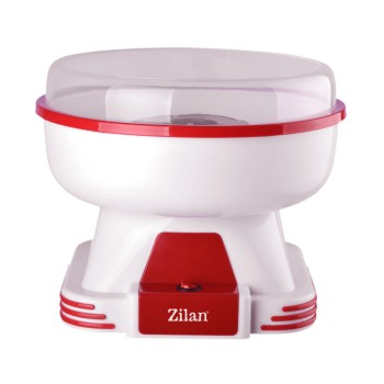 Aparat pentru facut vata de zahar Zilan ZLN3394 Rosu, putere 500W, preparare in 5 minute