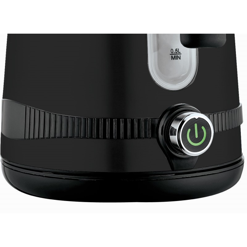 Fierbator electric din Inox Zilan ZLN1001 Negru, digital, 2200 W, 7 niveluri intre 40 - 100 grade celsius