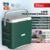 Lada multifunctionala ZIlan ZLN4759 Verde, capacitate 33 L, acumulator de 10.000 mAh, silentioasa