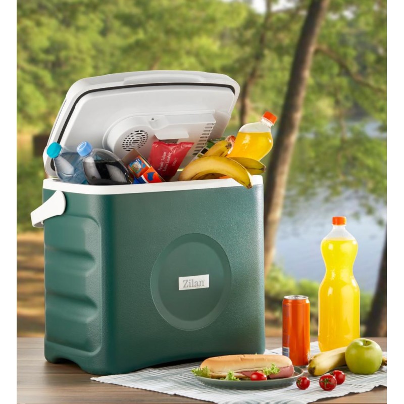 Lada multifunctionala ZIlan ZLN4759 Verde, capacitate 33 L, acumulator de 10.000 mAh, silentioasa