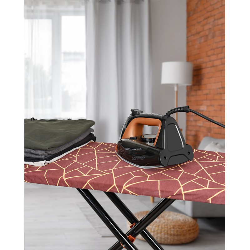 Fier de calcat profesional Aurum, Zilan ZLN4247, putere 3000W, auto-oprire, functie de auto-curatare