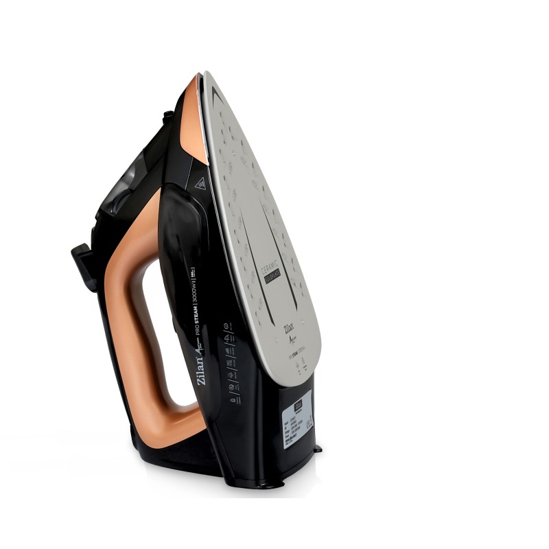 Fier de calcat profesional Aurum, Zilan ZLN4247, putere 3000W, auto-oprire, functie de auto-curatare