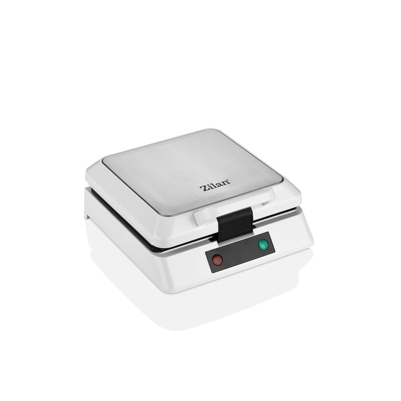 Sandwich Maker XL Zilan ZLN4728 Argintiu, plita grill, indicator luminos, sistem de inchidere, putere 1200W