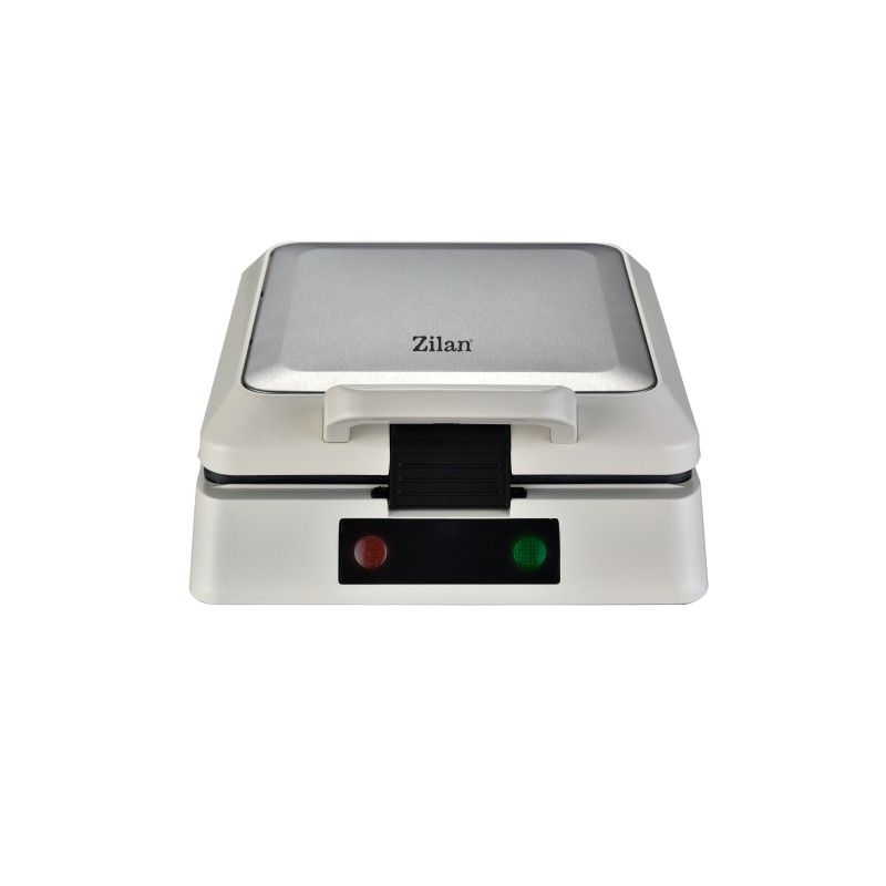 Sandwich Maker XL Zilan ZLN4728 Argintiu, plita grill, indicator luminos, sistem de inchidere, putere 1200W