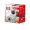 Sandwich Maker XL Zilan ZLN4728 Argintiu, plita grill, indicator luminos, sistem de inchidere, putere 1200W
