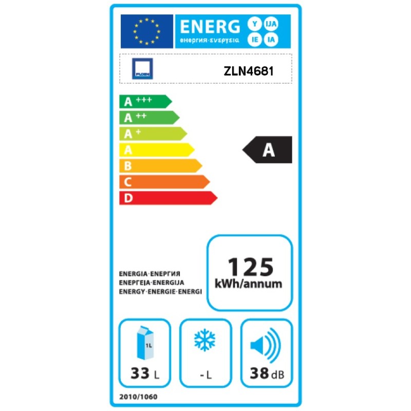 Frigider pentru vinuri Zilan ZLN4681 Negru, 33L, 50W, iluminare interioara