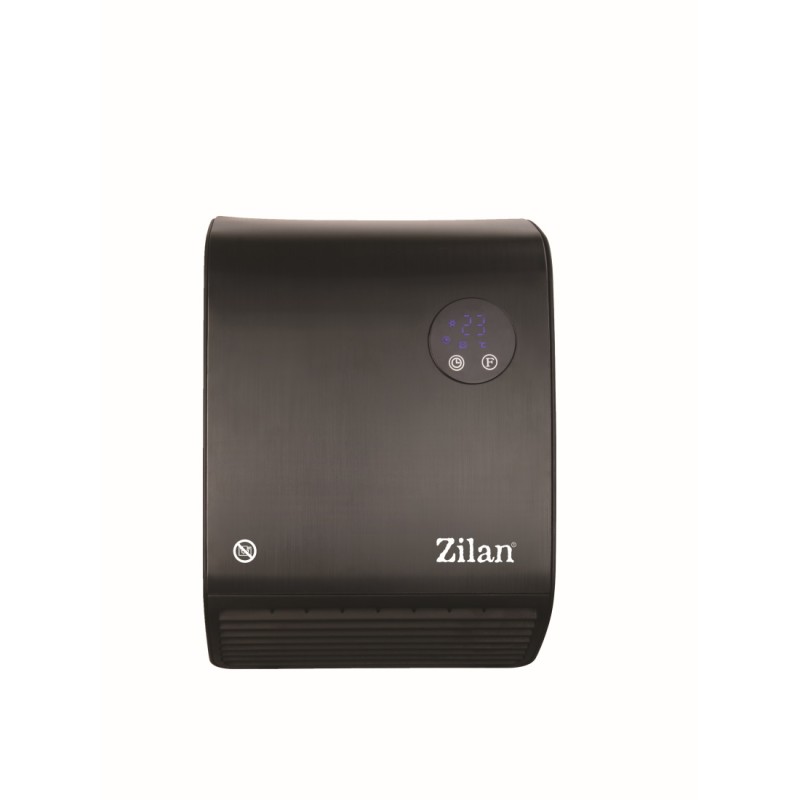 Aeroterma de perete Zilan ZLN5633 Negru, 2000W, desplay LED, senzor de pierdere a caldurii