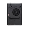 Aeroterma de perete Zilan ZLN5633 Negru, 2000W, desplay LED, senzor de pierdere a caldurii