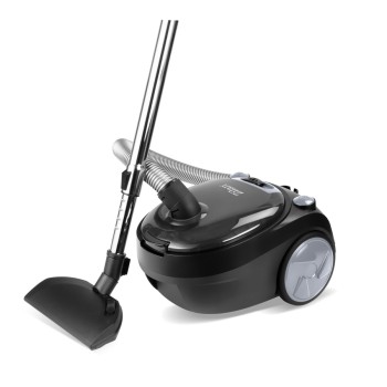 Aspirator fara sac Zilan ZLN6111 Negru, putere 2000W, capacitate 1L, maner pentru transport