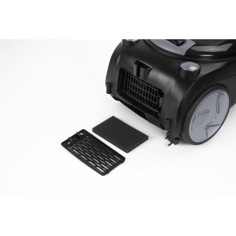 Aspirator fara sac Zilan ZLN6111 Negru, putere 2000W, capacitate 1L, maner pentru transport