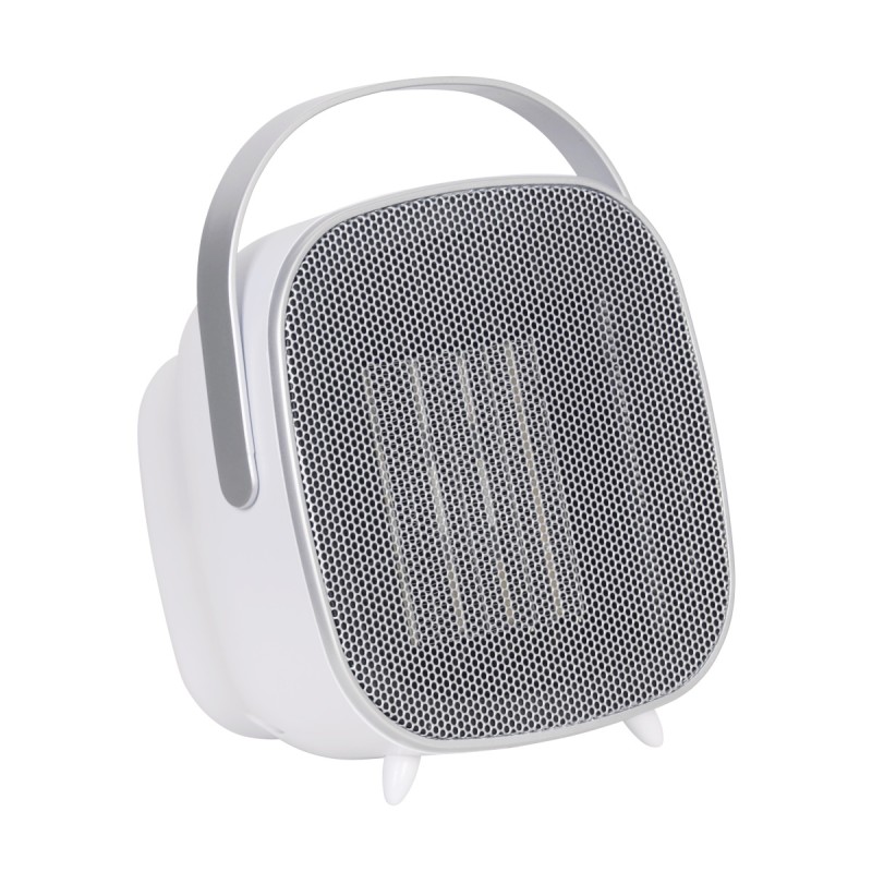 Aeroterma ceramica Zilan ZLN5671 Alba, cu maner de portabilitate, putere 1500W, timer