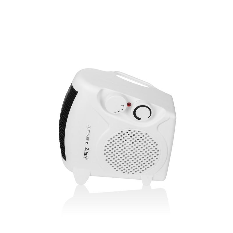 Aeroterma de podea Zilan ZLN5534 Alba, putere 2000W, indicator luminos, termostat reglabil