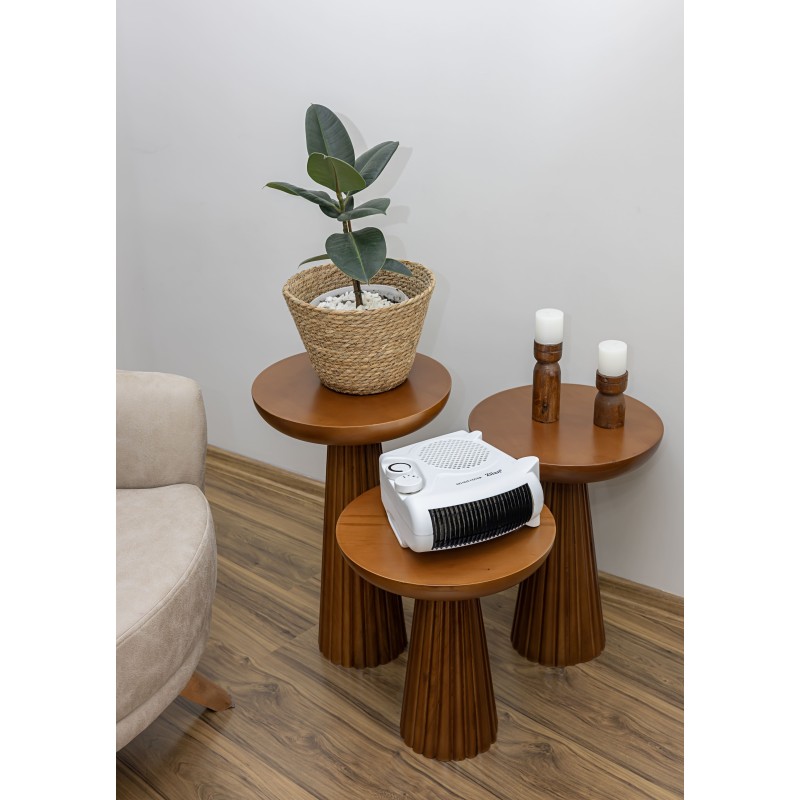 Aeroterma de podea Zilan ZLN5534 Alba, putere 2000W, indicator luminos, termostat reglabil