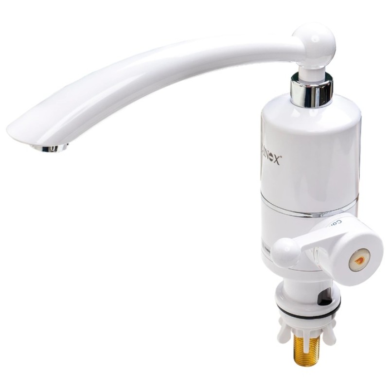 Robinet electric Z-Inox ZLN5473 Alb, incalzire instanta, putere 3000W, inox