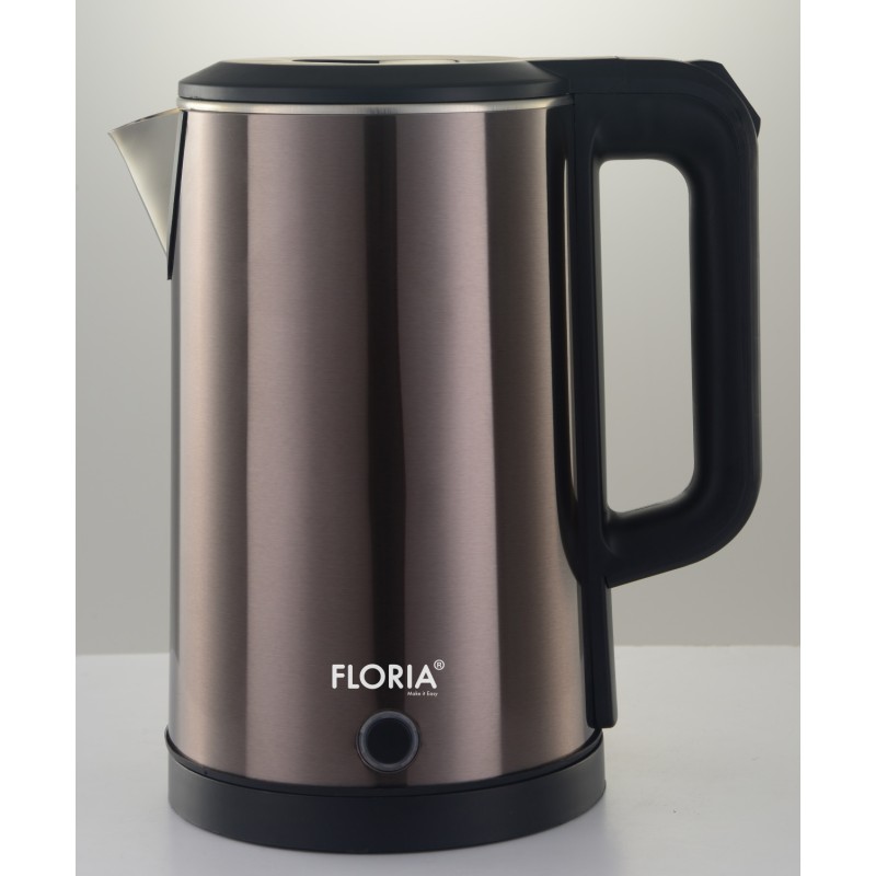 Fierbator Floria ZLN6142 Gri, 1.8L, putere 1650W, indicator luminos