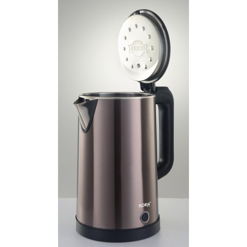 Fierbator Floria ZLN6142 Gri, 1.8L, putere 1650W, indicator luminos