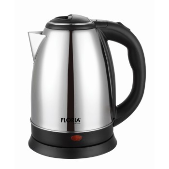 Fierbator din inox Floria ZLN6159 Argintiu, 1.8L, indicator luminos, putere 1800W