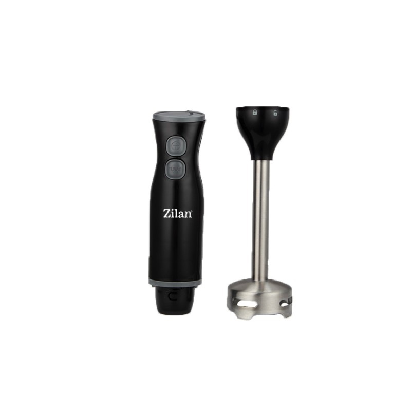 Mixer vertical Zilan ZLN5237 Negru, pahar gradabil inclus, putere 250W, doua viteze
