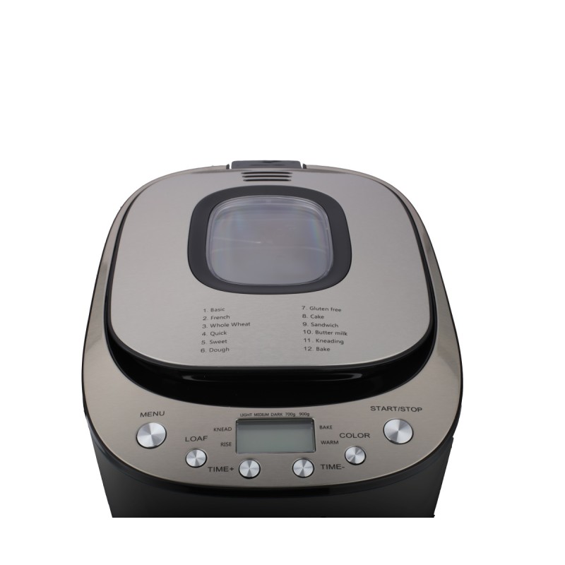 Masina de facut paine Zilan ZLN5213 Negru, putere 550W, ecran digital, coacere ajustabila