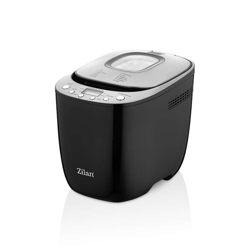 Masina de facut paine Zilan ZLN5213 Negru, putere 550W, ecran digital, coacere ajustabila