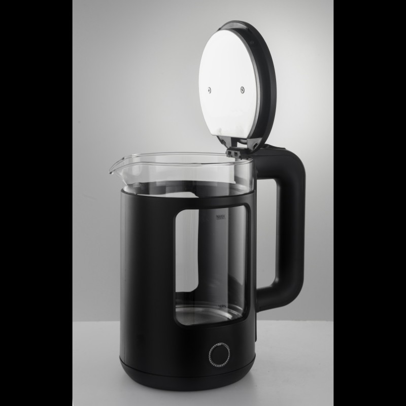 Fierbator electric Zilan ZLN6128 Negru, capacitate 1.5 L, putere 1650 W, indicator luminos