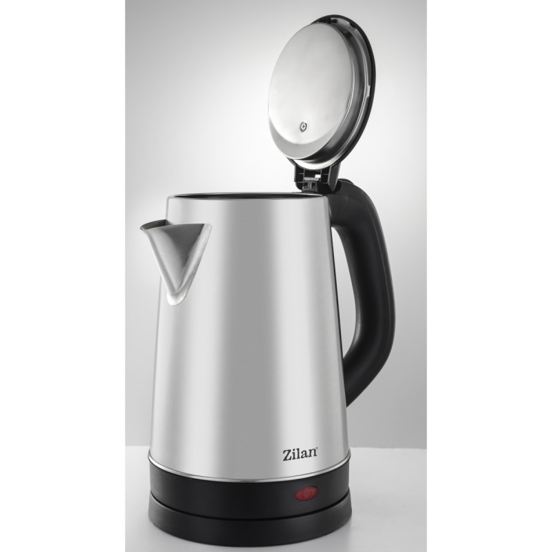 Fierbator electric Zilan ZLN6135 Gri, putere 2000W, capacitate 2.3 L, indicator luminos