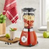 Blender RETRO Zilan ZLN7057 Rosu, capacitate 1.5 L, putere 500W, lame din otel