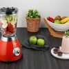 Blender RETRO Zilan ZLN7057 Rosu, capacitate 1.5 L, putere 500W, lame din otel