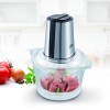 Tocator legume-fructe ZILAN ZLN-3888, Putere 300W, Vas din sticla 1.6L, 4 lame inox, 2 trepte de viteza