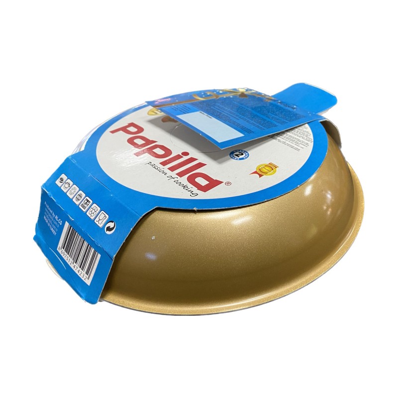 Tigaie Papila Zlnppl01 Aurie, 20 cm din aluminiu