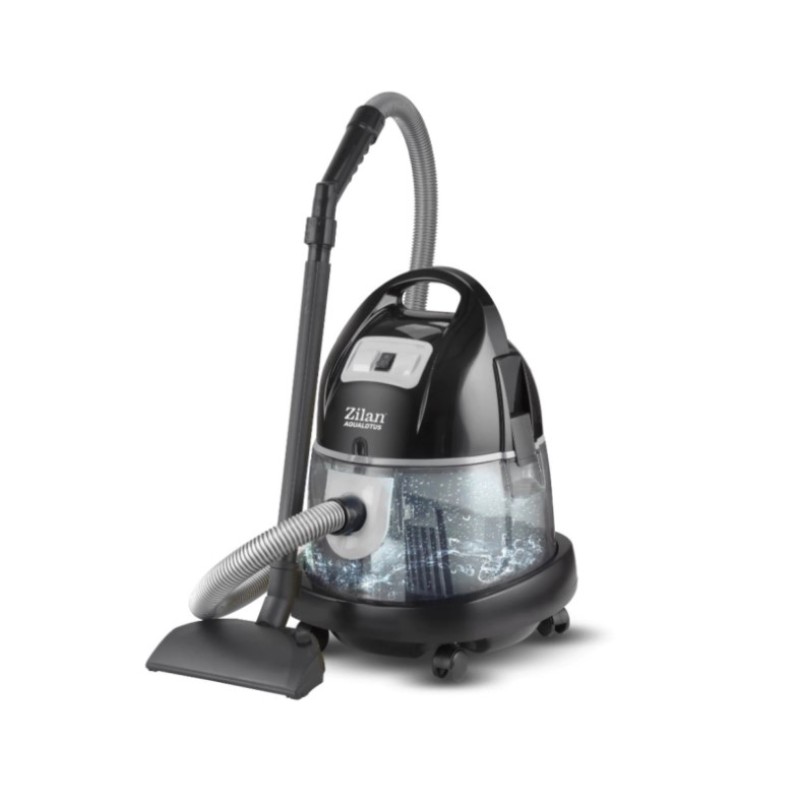 Aspirator ZILAN ZLN-8945 Gri cu filtrare prin apa si uscata,2000W
