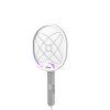 Paleta electrica anti-insecte, Zilan ZLN7088 Alba, 2800 Volti, lampa cu LED