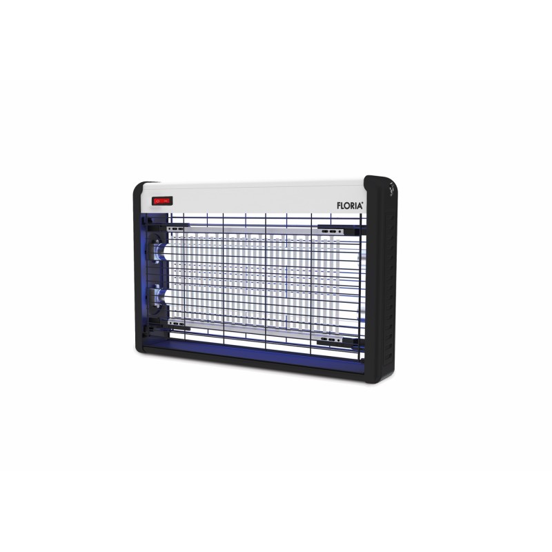 Aparat electric anti-insecte Zilan ZLN7064 negru, doua lampi cu UV, buton de pornire si oprire