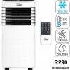 Aer conditionat portabil Zilan ZLN7101 Alb, functie de racire, dezumidificare si ventilatie,9000 btu, filtru detasabil