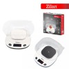 Cantar alimentar Zilan ZLN7880 Alb, capacitate maxim 5 kg, ecran digital, oprire automata