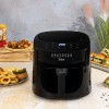 Friteuza cu aer cald Zilan ZLN7999 Negru, putere 1800 W, ecran digital, panou cu comenzi tactile