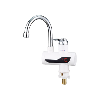 Robinet electric Z-Inox ZLN7866 Alb, ecran digital, incalzire instanta