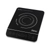 Plita cu inductie Zilan ZLN8078 Neagra, putere 2000W, geam din cristal negru